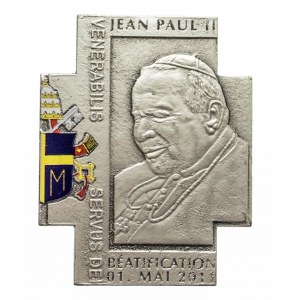Kamerun, 100 franków 2011, Beatyfikacja Jana Pawła II.