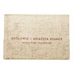 Polska, PRL 1944-1989, Kompletny zestaw 18 medalików: Królowie Polscy według pocztu Jana Matejki.