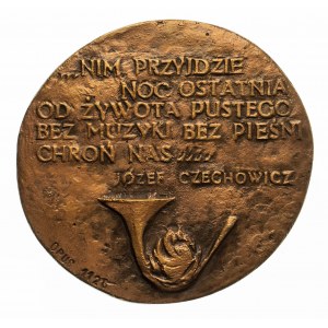 Polska, PRL 1944-1989, Józef Stasiński, medal PRO SINFONIKA Opus 1126, 1983 Poznań.