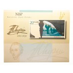 Rzeczpospolita Polska, NBP - banknot kolekcjonerski, 20 złotych 19.03.2009, 200. Rocznica urodzin Fryderyka Chopina.