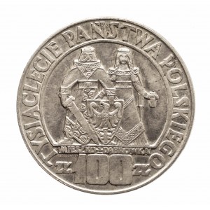 Polska, PRL 1944-1989, 100 złotych 1966, Mieszko i Dąbrówka.
