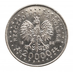 Polska, 20000 złotych 1994, Powstanie Kościuszkowskie.