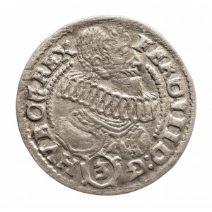 Śląsk, Śląsk pod panowaniem habsburskim - Ferdynand II 1619 - 1637, 3 krajcary 1637 HR, Kłodzko.