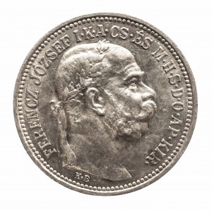 Węgry, Franciszek Józef I 1848 - 1916, 1 korona 1914 KB.