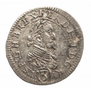 Austria, Ferdynand II 1619 - 1637, 3 krajcary 1624, Graz.