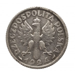 Polska, II Rzeczpospolita 1918-1939, 1 złoty 1924, Paryż.