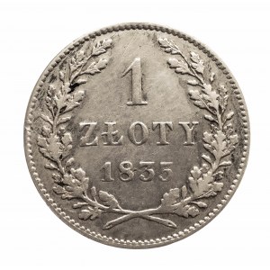 Wolne Miasto Kraków 1835, 1 złoty 1835, Wiedeń