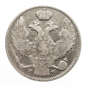 Polska, Zabór rosyjski, Mikołaj I 1826-1855, 2 złote / 30 kopiejek 1839 MW, Warszawa