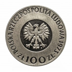 Polska, PRL 1944-1989, 100 złotych 1973, Mikołaj Kopernik, próba, srebro