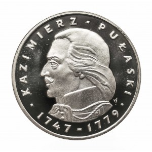Polska, PRL 1944-1989, 100 złotych 1976, Kazimierz Pułaski, srebro