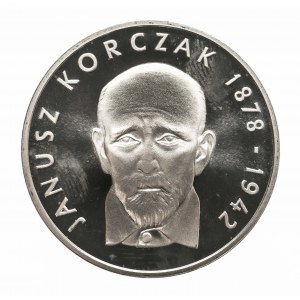 Polska, PRL 1944-1989, 100 złotych 1978, Janusz Korczak, srebro