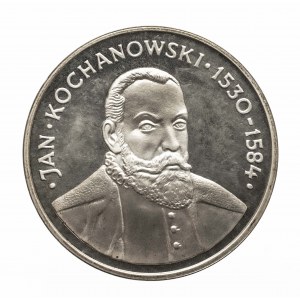 Polska, PRL 1944-1989, 100 złotych 1980, Jan Kochanowski, srebro