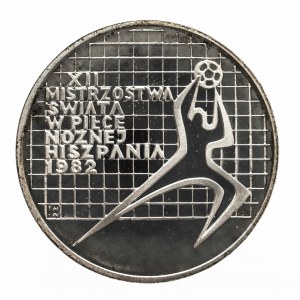 Polska, PRL 1944-1989, 200 złotych 1982 Mistrzostwa Świata w Piłce Nożnej - Hiszpania '82, srebro