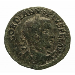 Rzym prowincjonalny, Moesia Superior - Viminacjum - Gordian III 238-244, sestercja 5 rok panowania (243-244), Viminacjum