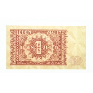 Polska, PRL 1944 - 1989, 1 ZŁOTY 15.05.1946.