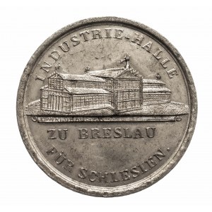 Niemcy, Wrocław medal Hala Przemysłowa dla Śląska 1852.