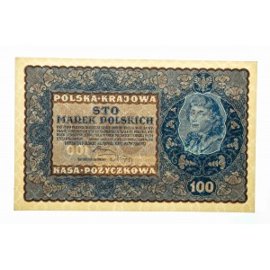 Polska, II Rzeczpospolita 1919 - 1939, 100 MAREK POLSKICH, 23.08.1919, IG Serja S.