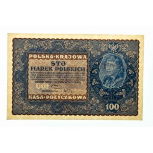 Polska, II Rzeczpospolita 1919 - 1939, 100 MAREK POLSKICH, 23.08.1919, IE Serja Z.