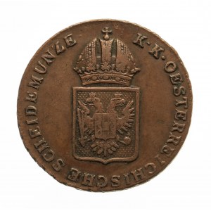 Austria, Franciszek I 1804 - 1835, 1 krajcar 1816 O, Oravita.