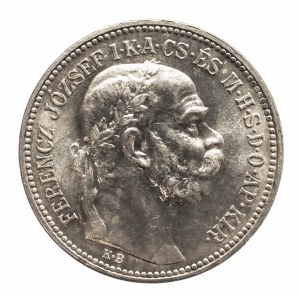 Węgry, Franciszek Józef I 1848 - 1916, 1 korona 1915 KB.