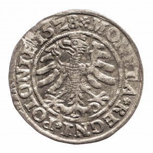 Polska, Zygmunt I Stary (1506-1548), grosz 1528, Kraków.