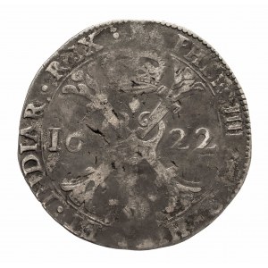 Niderlandy hiszpańskie, Filip IV (1621-1665) - Brabancja, patagon 1622, Bruksela (?)
