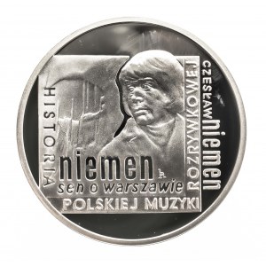 Polska, Rzeczpospolita od 1989 roku, 10 złotych 2002, Warszawa, Czesław Niemen - Sen o Warszawie (Historia Polskiej Muzyki Rozrywkowej)