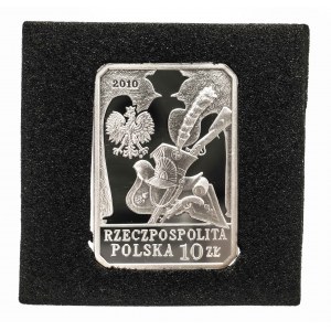 Polska, Rzeczpospolita od 1989 roku, 10 złotych 2010, Warszawa, Szwoleżer gwardii cesarza Napoleona I