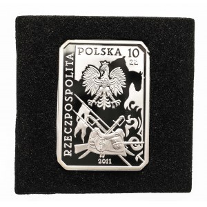 Polska, Rzeczpospolita od 1989 roku, 10 złotych 2011, Warszawa, Ułan Rzeczypospolitej