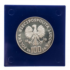 Polska, PRL 1944-1989, 100 złotych 1975, Helena Modrzejewska, srebro