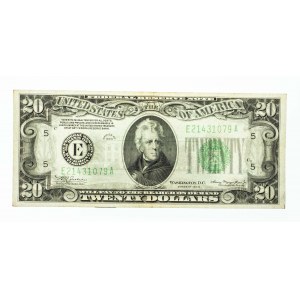 Stany Zjednoczone Ameryki (USA), Federal Reserve Note - Richmond, 20 dolarów 1934