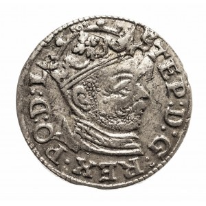 Polska, Stefan Batory 1576 - 1586, trojak 1583, Ryga.