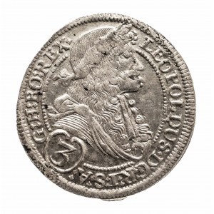 Austria, Leopold I. 1657-1705, 3 krajcary 1695 IA Graz-Aigmann