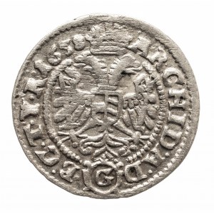 Śląsk, Śląsk pod panowaniem habsburskim - Arcyksiążę Ferdynand III 1627-1637, 3 krajcary 1638 G, Kłodzko