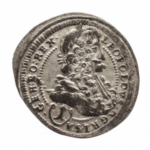 Austria, Leopold I 1657-1705, 1 krajcar 1700, Wiedeń.