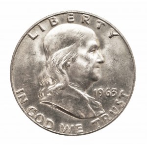 Stany Zjednoczone Ameryki (USA), Pół dolara 1963 D.