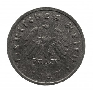 Niemcy, Aliancka okupacja Niemiec 1945-1948, 10 fenigów 1947/F, Stuttgart