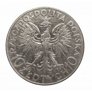 Polska, II Rzeczpospolita 1918-1939, 10 złotych 1933 Romuald Traugutt, Warszawa