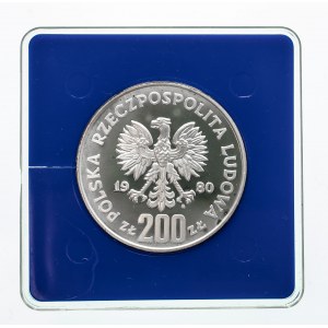 Polska, PRL 1944-1989, 200 złotych 1980, Kazimierz I Odnowiciel.