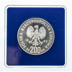 Polska, PRL 1944-1989, 200 złotych 1983, Jan III Sobieski.