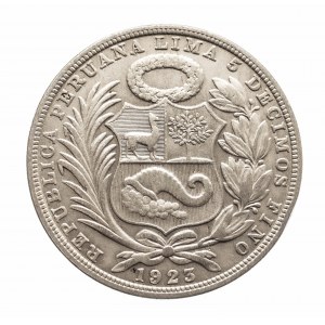 Peru, 1 sol 1923.