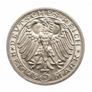 Niemcy, Republika Weimarska 1918-1933, 3 marki 1928, 900 lat Naumburga, Berlin.