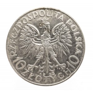 Polska, II Rzeczpospolita 1918-1939, 10 złotych 1933, Warszawa.