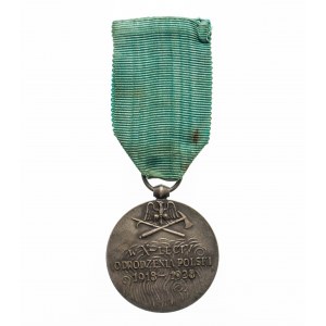 Polska, II Rzeczpospolita 1918-1939, srebrny Medal Strażacki X-lecia Odrodzenia Polski “Sami Sobie”, 1918-1928