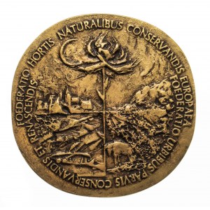 Polska, PRL 1944-1989, Józef Stasiński, medal Naturae Tutela res necessaria hominum - OPUS 1293