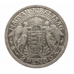 Węgry, 2 pengo 1929 BP.