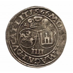 Polska, Zygmunt II August 1545-1572, czworak 1566, Wilno.