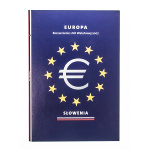 Słowenia, zestaw od 1 centa do 2 euro. 8 monet 2007 rok.