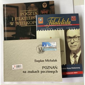 Filatelistyka Wielkopolska, literatura 3 pozycje.