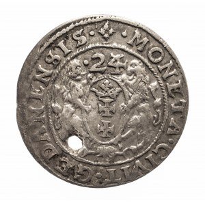 Polska, Zygmunt III Waza 1587-1632, ort 1624, Gdańsk